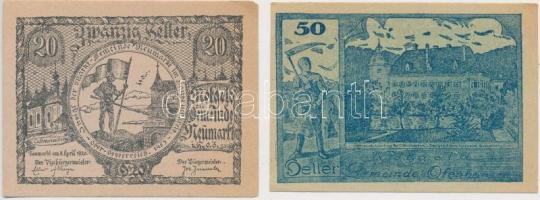 Ausztria 1920. 10db-os Heller szükségpénz tétel T:I-II- hajtatlanok
Austria 1920. 10 pcs of Heller ...