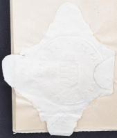 1921 Hegedüs Lóránt (1872-1943) pénzügyminiszter levele Gévay-Wolff Nándor (1874-1943 u.) vallás- és...