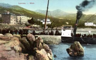Lovran, Lovrana; Molo, steamship