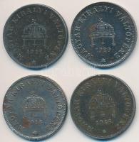 1916-1920KB 20f Fe (4xklf) T:2,2-