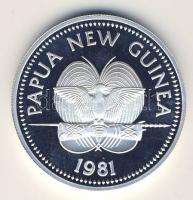 Pápua és Új-Guinea 1981. 5K Ag "Gyermekév" T:PP Csak 8775db! RR!!