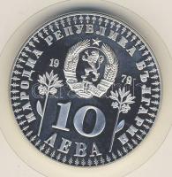 Bulgária 1979. 10L Ag "Gyermekév" T:PP R!
