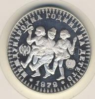 Bulgária 1979. 10L Ag "Gyermekév" T:PP R!