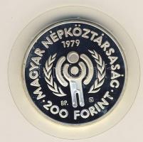 1979. 200Ft Ag "Gyermekév" T:PP