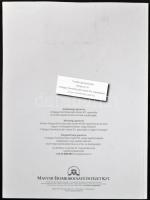 Ifj. Szlávics László (1959-) DN "Szent Korona" Ag emlékérem, részben aranyozott, tanúsítvá...