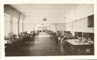 Kolozsvár, Cluj; Marianum, belső, tanuló szoba; Joánovics Testvérek fényképészek / girl school interior