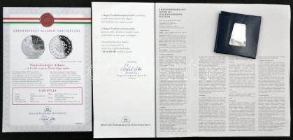 Ifj. Szlávics László (1959-) 2012. "Szent-Györgyi Albert / Nagy magyarok" ezüstözött Cu em...