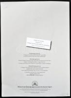 Ifj. Szlávics László (1959-) 2012. "Szent-Györgyi Albert / Nagy magyarok" ezüstözött Cu em...