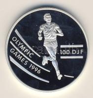 Djibouti 1994. 100DJF Ag "Olimpia-futó" T:PP