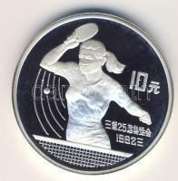 Kínai N.K. 1991. 10Y Ag "Olimpia-asztali tenisz" T:PP