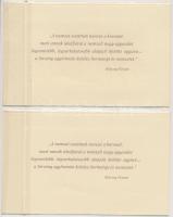 2000. 2000Ft "Millennium" (2x) sorszámkövetők, mindkettő eredeti bontatlan csomagolásban T...