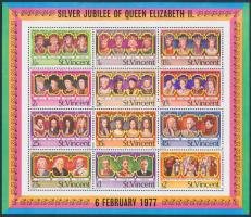 1977 II. Erzsébet királynő uralkodásának 25. évfordulója Mi blokk 6