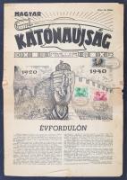 1940 Magyar Katonaújság 3. évf. 10. lapszáma, benne számos érdekes aktuális hírrel