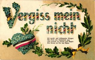 &#039;Vergiss mein nicht&#039;, litho, Emb. (small tear)