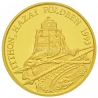 Bognár György (1944-) 1993. "Horthy emlékérem" Au emlékérem eredeti tokban számozott tanús...