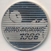 Bognár György (1944-) 1986. "Labdarúgó Világbajnokság Mexikó" fém emlékérem (32mm) + 
Fül...