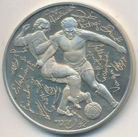 Bognár György (1944-) 1986. "Labdarúgó Világbajnokság Mexikó" fém emlékérem (32mm) + 
Fül...