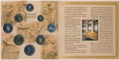 1999. 50f-100Ft 8klf db, szettben "75 éves a Magyar Nemzeti Bank" T:BU 
Adamo FO32