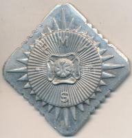 1976. "BUÉK / FMV S" Al zseton (40x40mm) T:2