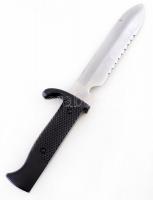 Fes rostfrei Vadászkés bőr tokban, 24cm