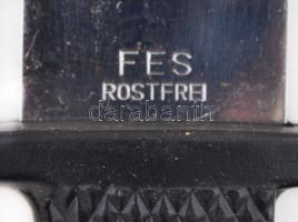 Fes rostfrei Vadászkés bőr tokban, 24cm
