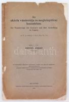 Ernyey József: Az akácfa vándorútja és megtelepülése hazánkban. Bp., 1927. Bethlen G. Szakadt