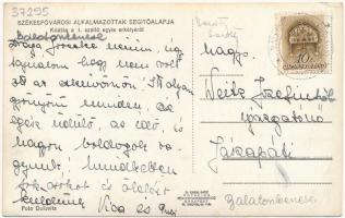 Balatonkenese, Székesfővárosi Alkalmazottak Segítőalapja, kilátás a szálló egyik erkélyéről