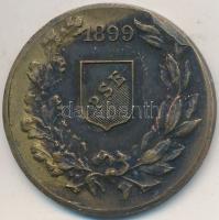 ~1930-1940. "PSE 1899 (Postás Sport Egyesület)" Br emlékérem (30mm) T:2-