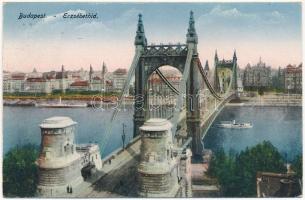 Budapest, Erzsébet híd, budai hídfő