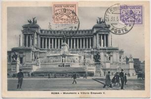 Rome, Roma; Monumento a Vittorio Emanuele II.