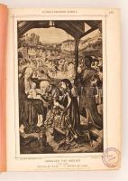 cca 1900 Klasszikus képkincs. Több száz reprodukciót, fénnyomatot tartalmazó könyv egészvászon kötés...