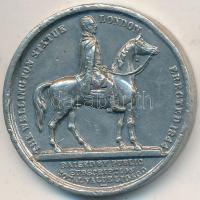 Nagy-Britannia ~1850. "Wellington emlékmű, London / Royal Exchange" Sn számlálóbárca &quot...