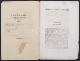 1843 Honderü és pesti szalon. 20. szám, Első év II. fele,  (Szépirodalmi, művészeti és divatlap.), p...