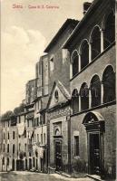 Siena; Casa di S. Caterina / house of St. Catherine