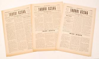1915 Przemyśl, Tábori Újság, a 23. honvéd gyalogezred által Przemyśl első és második ostroma alatt naponta-kétnaponta megjelentetett újság 84-86. lapszáma (január)