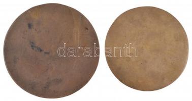 Lesenyei Márta (1930-) 1986. "I. Béla király - Szekszárd" Br emlékérem (82mm) + 1987. &quo...