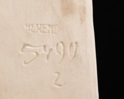 Herendi táncoló juhász, kézzel festett, hibátlan, jelzett, m: 30 cm