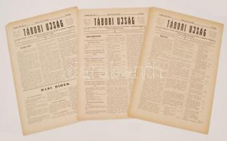 1914 Przemyśl, Tábori Újság, a 23. honvéd gyalogezred által Przemyśl első és második ostroma alatt naponta-kétnaponta megjelentetett újság 54-56. lapszáma (december)