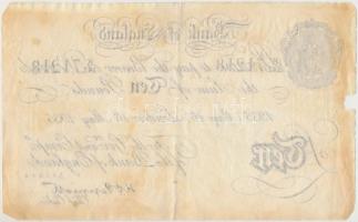 Nagy-Britannia 1935. 10Ł a második világháborús "Bernhard művelet" hamis bankjegye T:III,I...