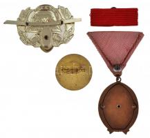 1964. "Munka Érdemrend" bronz fokozata, zománcozott Br kitüntetés mellszalagon + ezüst fok...