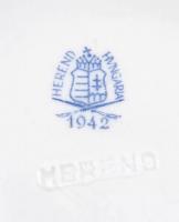 Herendi Viktória mintás váza, kézzel festett, jelzett, hibátlan, m:27 cm