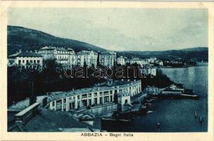 Abbazia, Bagni Italia / Italian bath