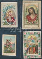 cca 1900 10 db, többségében litho szentkép / litho holy cards