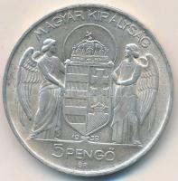 1939. 5P Ag "Horthy balra" T:2,2-