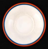 Rosenthal mokkás csésze és alj, jelzett (Kunst Wendler), kézzel festett, hibátlan