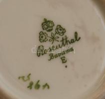 Rosenthal mokkás csésze és alj, jelzett, matricás, hibátlan