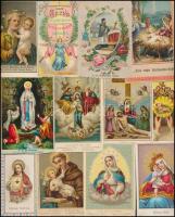 cca 1885-1926 25 db régi litho szentkép / 25 holy cards