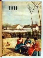 1957 a Foto fotóművészeti magazin 4. évf. 1-8. lapszáma + hozzákötve: I. Nemzetközi Művészi Fotókiál...