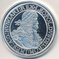 DN "Magyar tallérok utánveretben - I. Lipót tallérja 1687" Ag emlékérem (20g/0.999/38,6mm)...