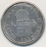 1849NB 6kr Ag, keretben T:3 forrasztásnyom